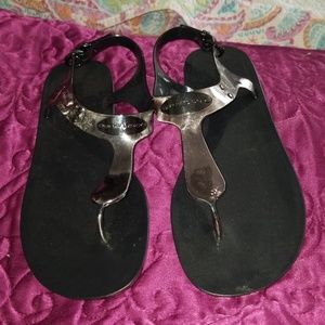 MK jelly sandals